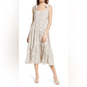 Chelsea28 Smocked Midi Dress